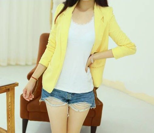 Blazer Amarelo